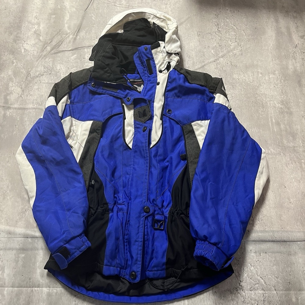 Couloir Ski Jacket Blue Black Gray 6 Windproof Water Repellent Insulated